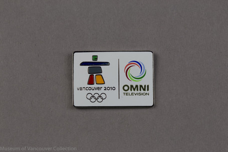 "Olympic" Pin "Vancouver 2010 Olympics" "COC" 2007 Lapel Hat Pin